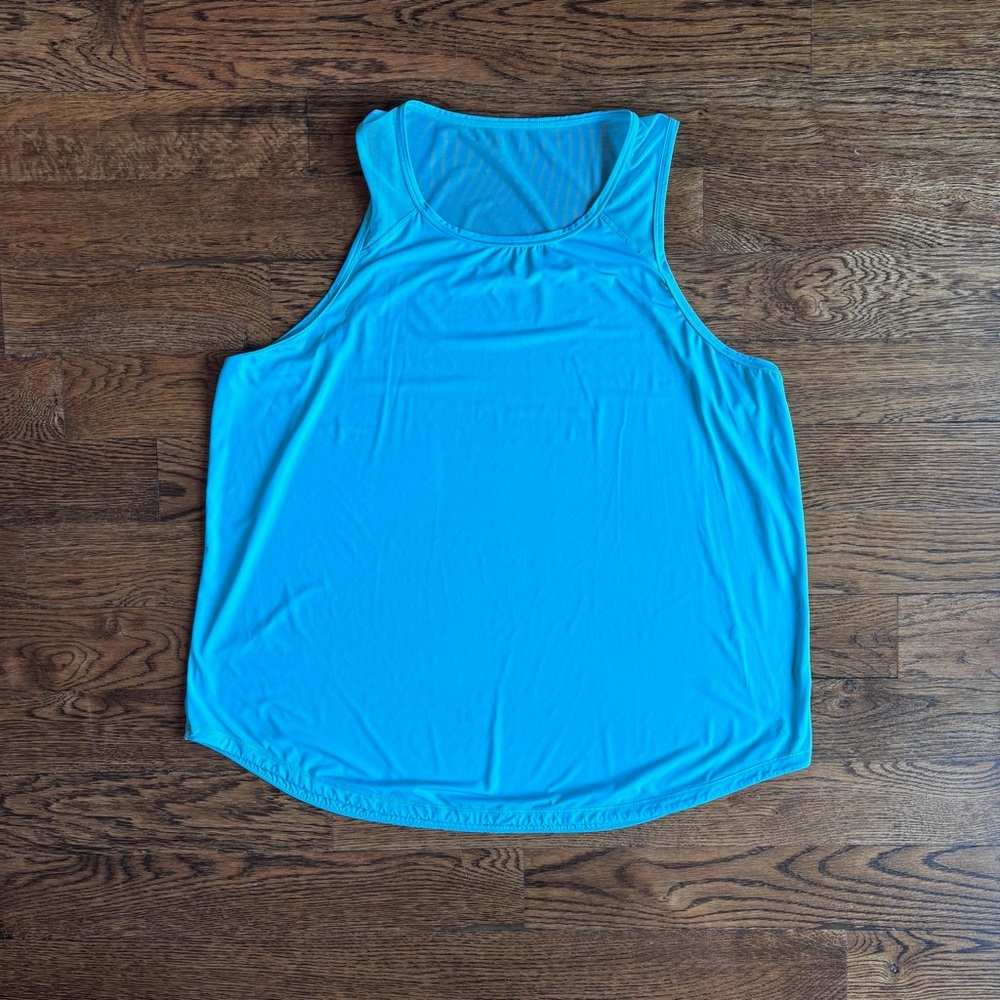 Offline by Aerie Women's Active Tank Top in Aqua Blue Size XL